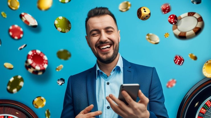 demo bounty mobile app interface showing slot tournaments and account dashboard